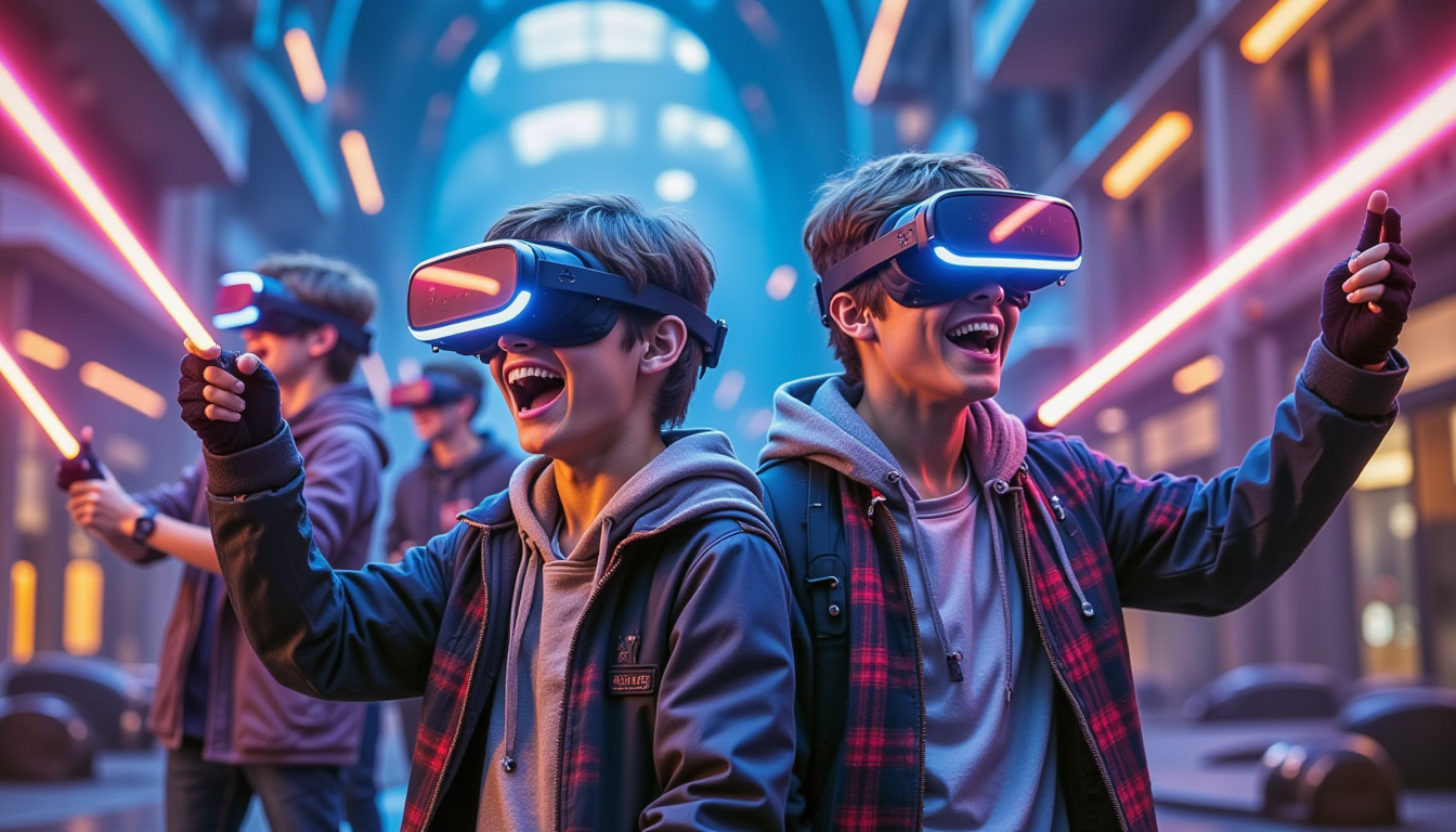 It Generates An Ultra-realistic Image Of Four Boys